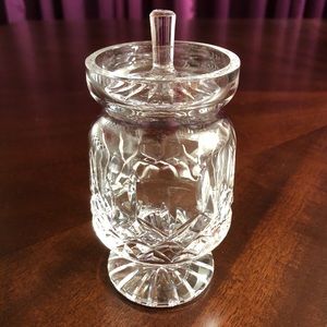 Waterford Honey Pot w/Lid - NO Spoon Included